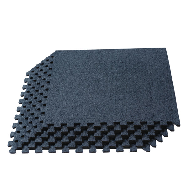 We Sell Mats 3/8'' Carpet Top Foam Floor Tile 100 Square Feet (25 Tiles